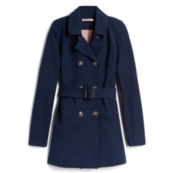 41 hawthorn crue belted trench jacket Clearance